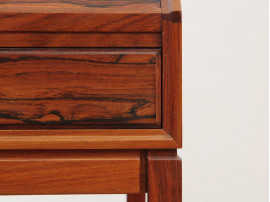 Mid-Century  modern scandinavian secretary in Rio rosewood by Dyrlund