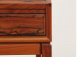 Mid-Century  modern scandinavian secretary in Rio rosewood by Dyrlund