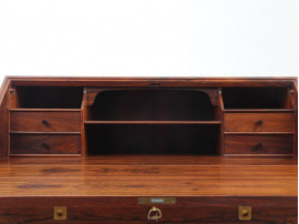 Mid-Century  modern scandinavian secretary in Rio rosewood by Dyrlund