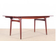 Extending dining table by Hans Wegner AT-310 in teck