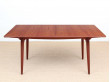 Extending dining table by Hans Wegner AT-310 in teck