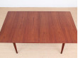 Extending dining table by Hans Wegner AT-310 in teck