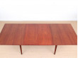 Extending dining table by Hans Wegner AT-310 in teck