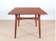 Extending dining table by Hans Wegner AT-310 in teck