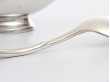 Sauceboat "Swan" with serving ladle in silver plated by Christian Fjerdingstad