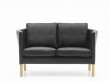 Mid-Century Modern scandinavian sofa by  Arne Vodder AV 59 2 seats new release.