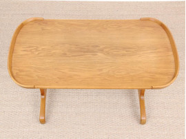 Mid-Century  modern  coffee table in beech and elm