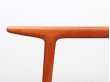 Mid-Century modern dining table in teak by Niels Møller 6/10 seats.