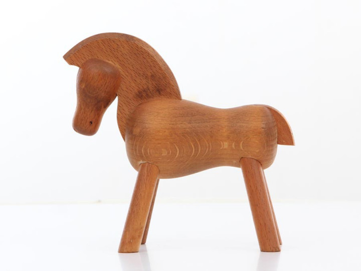 Mid-Century  modern danish horse by  Kay Bojesen