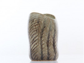 Rorstrand Organic Snakeskin-Glaze Vase by Carl-Harry Stalhane 