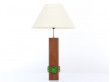 Mid-Century Modern scandinavian huge teak lamp