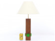 Mid-Century Modern scandinavian huge teak lamp