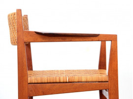 Danish mid-century modern arm chair model 350 by Peter & Orla Hvidt & Mølgaard-Nielsen for Søborg Møbelfabrik