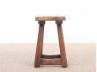 Antic swedish pine stool