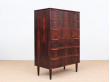 Danish Modern chest of drawers in Rio rosewood