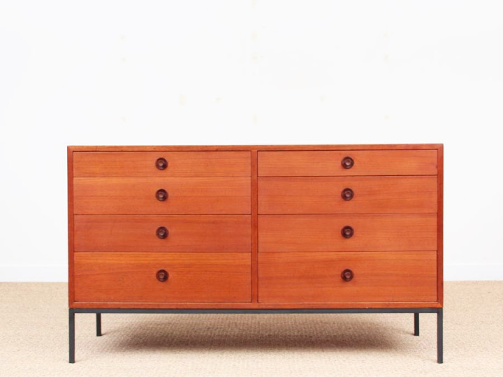 Mid-Century  modern double chest of drawers by Borge Mogensen 