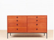 Mid-Century  modern double chest of drawers by Borge Mogensen 