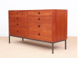 Mid-Century  modern double chest of drawers by Borge Mogensen 