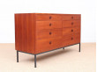 Mid-Century  modern double chest of drawers by Borge Mogensen 