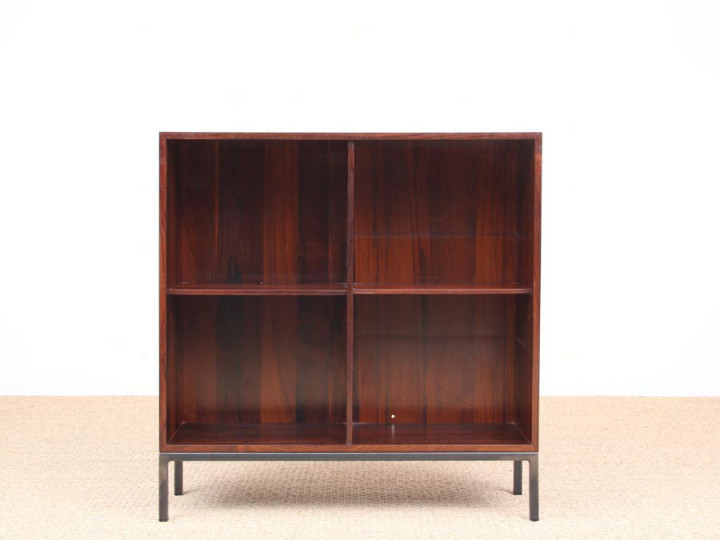 Mid-Century Modern small bookcase in Rio rosewood