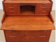 Mid-Century modern secretary in teak