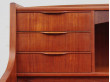 Mid-Century modern secretary in teak