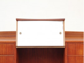 Mid-Century modern secretary in teak