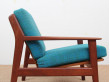 Danish mid-century modern easy chair model GE 88 by Aage Pedersen