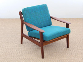 Danish mid-century modern easy chair model GE 88 by Aage Pedersen