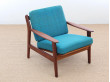 Danish mid-century modern easy chair model GE 88 by Aage Pedersen