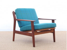 Danish mid-century modern easy chair model GE 88 by Aage Pedersen