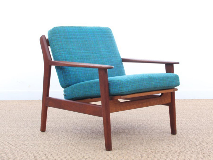 Danish mid-century modern easy chair model GE 88 by Aage Pedersen