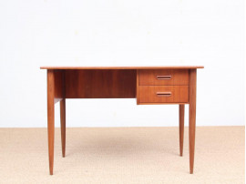 Mid-Century modern small standing desk in teak