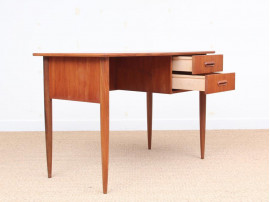 Mid-Century modern small standing desk in teak