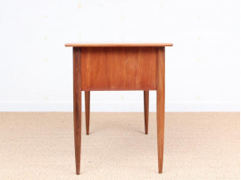 Mid-Century modern small standing desk in teak