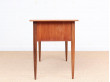 Mid-Century modern small standing desk in teak