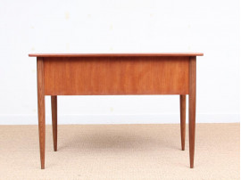 Mid-Century modern small standing desk in teak