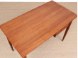 Mid-Century modern small standing desk in teak