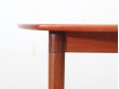 Mid-Century modern dining table in teak by H. W. Klein, 4/10 seats