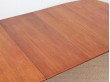 Mid-Century modern dining table in teak by H. W. Klein, 4/10 seats