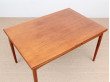 Mid-Century modern dining table in teak by Borge Mogensen, 6/10 seats. 