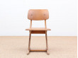 Mid century modern german school chair by Casala