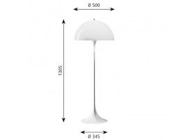 lampadaire scandinave Panthella. Edition neuve