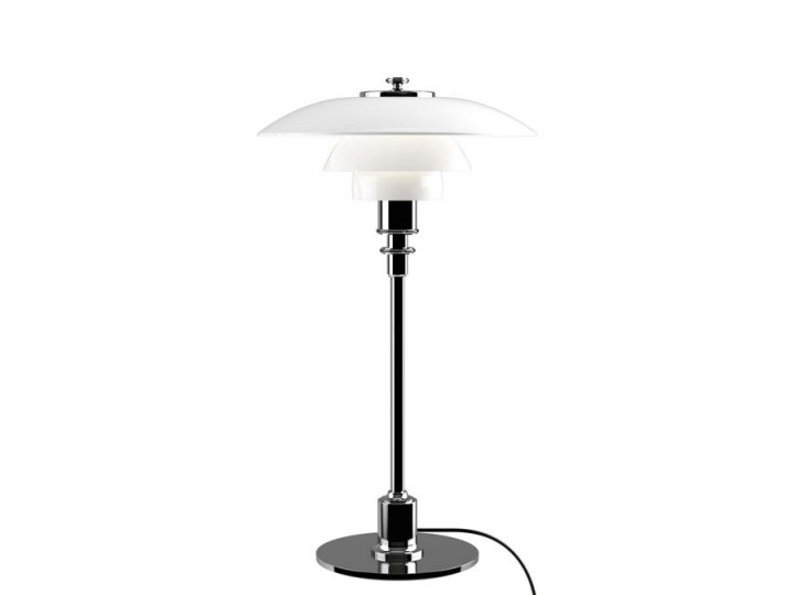 Mid-Century  modern scandinavian table lamp PH 2/1  by Poul Henningsen for Louis Poulsen