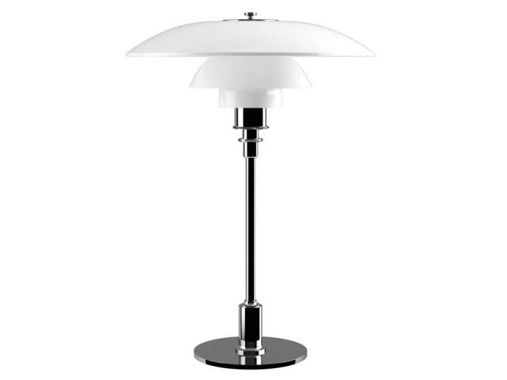 Lampe de Table scandinave PH 31⁄2-21⁄2 Verre. Edition neuve