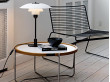 Mid-Century  modern scandinavian table lamp PH 31⁄2-21⁄2 aluminium & glass by Poul Henningsen for Louis Poulsen