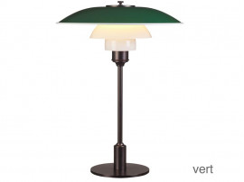 Mid-Century  modern scandinavian table lamp PH 31⁄2-21⁄2 aluminium & glass by Poul Henningsen for Louis Poulsen