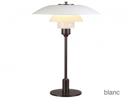 Mid-Century  modern scandinavian table lamp PH 31⁄2-21⁄2 aluminium & glass by Poul Henningsen for Louis Poulsen