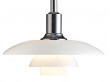 Mid-Century  modern scandinavian pendant lamp PH 3/2 by Poul Henningsen for Louis Poulsen