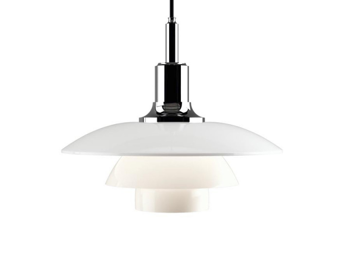 Mid-Century  modern scandinavian pendant lamp PH 31⁄2-3 by Poul Henningsen for Louis Poulsen